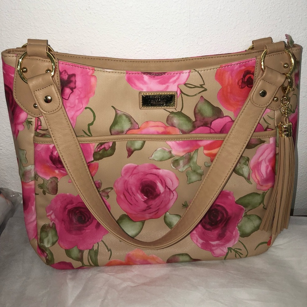 Gigi Hill Floral Designer Bag